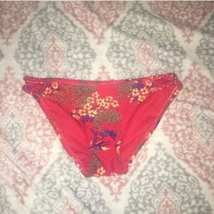 red bikini bottoms
